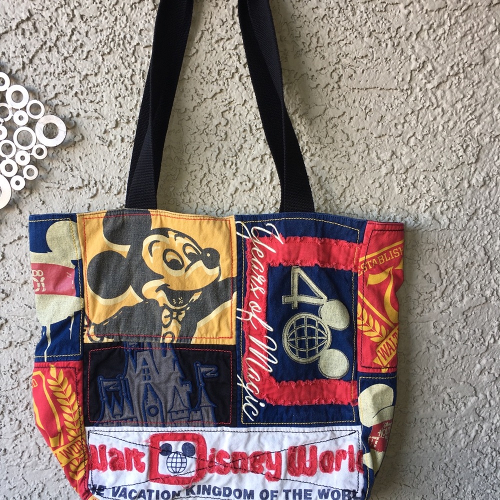 Disney 40th Anniversary Patchwork Bag - image 2